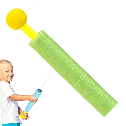 Water Soaker Toy, High-Pressure Soaker Pump, Lightweight Foam Design, Water Squirter for Summers Outdoor Pool Fun, Backyard Play and Beach Party Activities, Red/Pink von Mimoqk