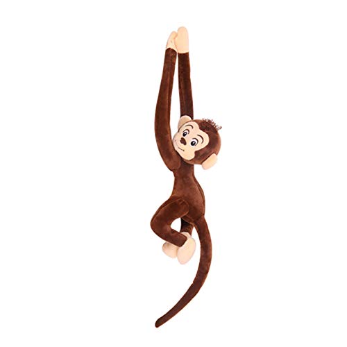 Stofftier AFFE, Plüschtier AFFE, 65cm Hängende Affen Süßer Langarmiger AFFE, Interaktive Tierplüsch AFFE Spielzeug Kindergeschenk Für Mädchen Und Jungen Stofftier AFFE, Plüschtier AFFE, 65cm Hängende Affen Süßer Langarmiger AFFE, Interaktive Tierplüsch AFFE Spielzeug Kindergeschenk Für Mädchen Und Jungen von Minan