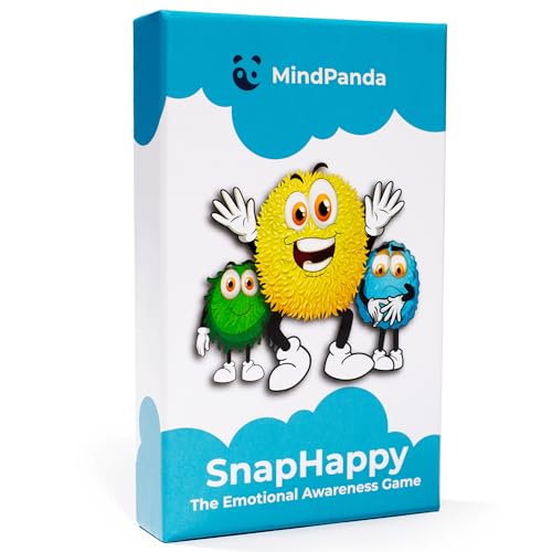 MindPanda HappySnap Das lustige CBT-Spiel für Kinder | Steigern Sie emotionale Intelligenz und soziale Fähigkeiten | Engage in bedeutungsvollen Gesprächen von MindPanda