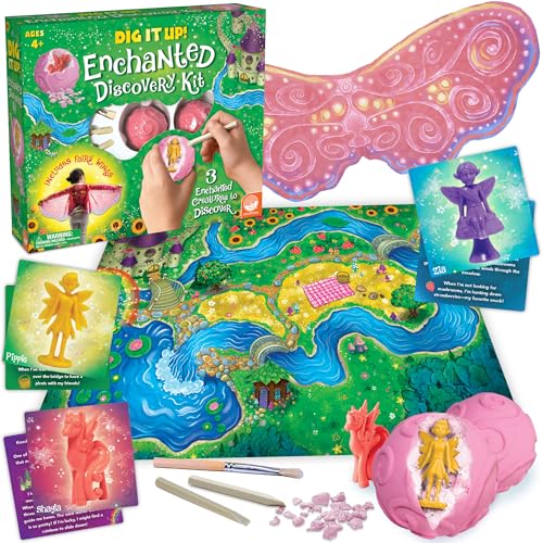 Dig It Up! Enchanted Fairy Dig Discovery Kit - Includes Fairy Wings, 3 Fairy Orbs & Digging Tools Dig It Up! Enchanted Fairy Dig Discovery Kit - Includes Fairy Wings, 3 Fairy Orbs & Digging Tools von MindWare