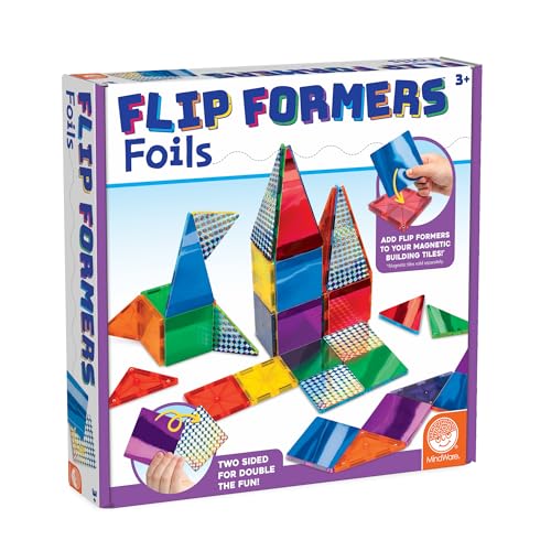 Flip Formers: Folien – Verwandeln Sie Ihre vorhandenen magnetischen Bausteine mit diesen Folienfliesenaufsätzen – ab 3 Jahren Flip Formers: Folien – Verwandeln Sie Ihre vorhandenen magnetischen Bausteine mit diesen Folienfliesenaufsätzen – ab 3 Jahren von MindWare
