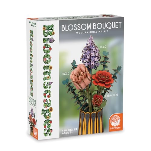 MindWare Bloomscapes Blossom Bouquet Holzblumen-Bauset – ab 8 Jahren MindWare Bloomscapes Blossom Bouquet Holzblumen-Bauset – ab 8 Jahren von MindWare
