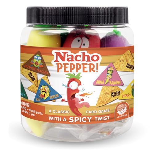 MindWare Nacho Pepper! Fast-Paced Match & Grab Familienkartenspiel von MindWare