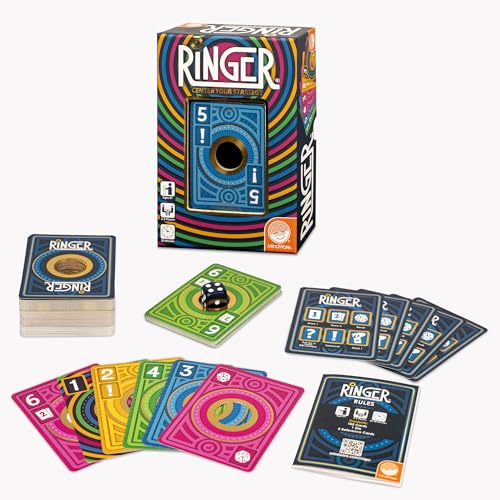 MindWare Ringer Familien-Kartenspiel - Tragbares Kartenspiel für Reisen & Spieleabend - Einfach zu erlernen, Spaß zu spielen von MindWare