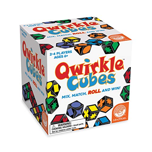 Mindware , Qwirkle Cubes , Miniature Game , Ages 6+ , 2-4 Players , 45 Minutes Playing Time von MindWare