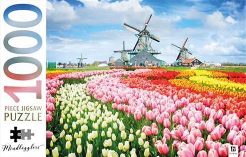 Mindbogglers Puzzle Dutch Windmills Netherlands 1000 Teile von Mindbogglers