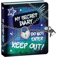 Diary: Lock & Key: My Secret Keep Out Diary von Mindware