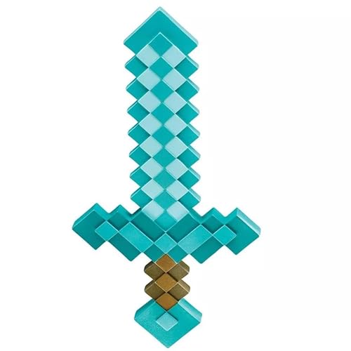 Disguise DISKX65684 Minecraft Kunststoff-Replik Diamant-Schwert Zubehör, Sword, Einheitsgröße Disguise DISKX65684 Minecraft Kunststoff-Replik Diamant-Schwert Zubehör, Sword, Einheitsgröße von Minecraft