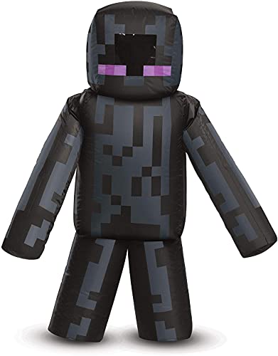 Disguise Enderman Inflatable Child, Schwarz von Minecraft