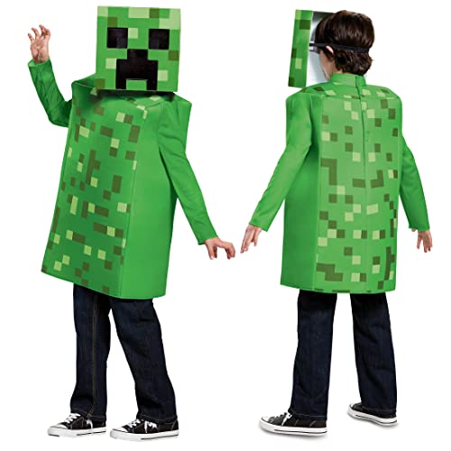 Disguise Minecraft Offizielles Kostüm Kinder Jungen Classic Creeper Kostüm Karneval Kostüm Faschingskostüme Kinder M von Minecraft