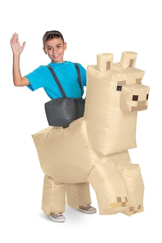 Minecraft 124349L-15L Llama Ride-ON aufblasbar (Kind), Multi, Einheitsgröße von Minecraft