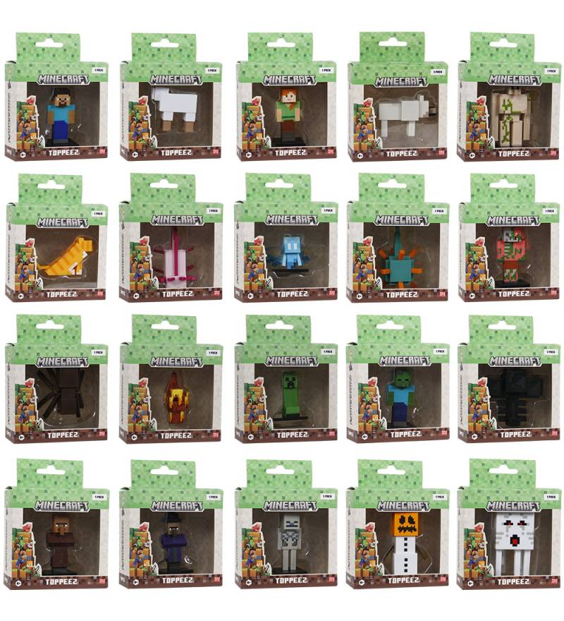 Minecraft Abbildung - 3D - Gemischt - Minecraft - One Size - Spielzeugfiguren Minecraft Abbildung - 3D - Gemischt - Minecraft - One Size - Spielzeugfiguren von Minecraft