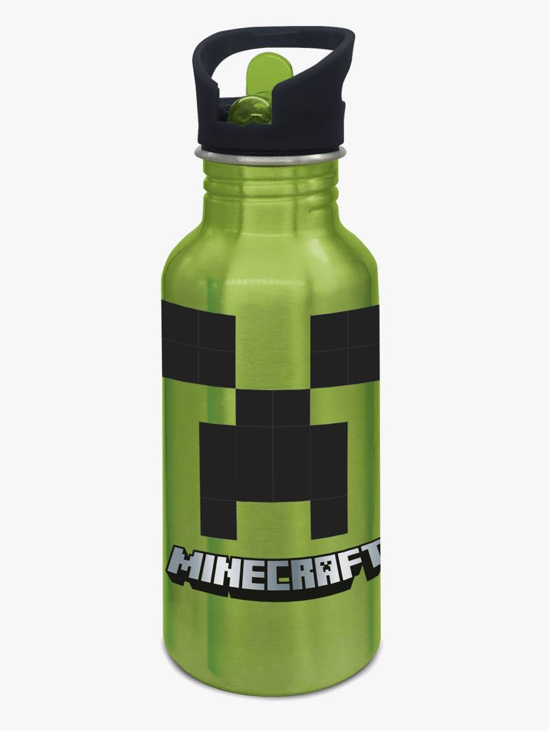 Minecraft Aluminium Trinkflasche 545ml, Grün Minecraft Aluminium Trinkflasche 545ml, Grün von Minecraft
