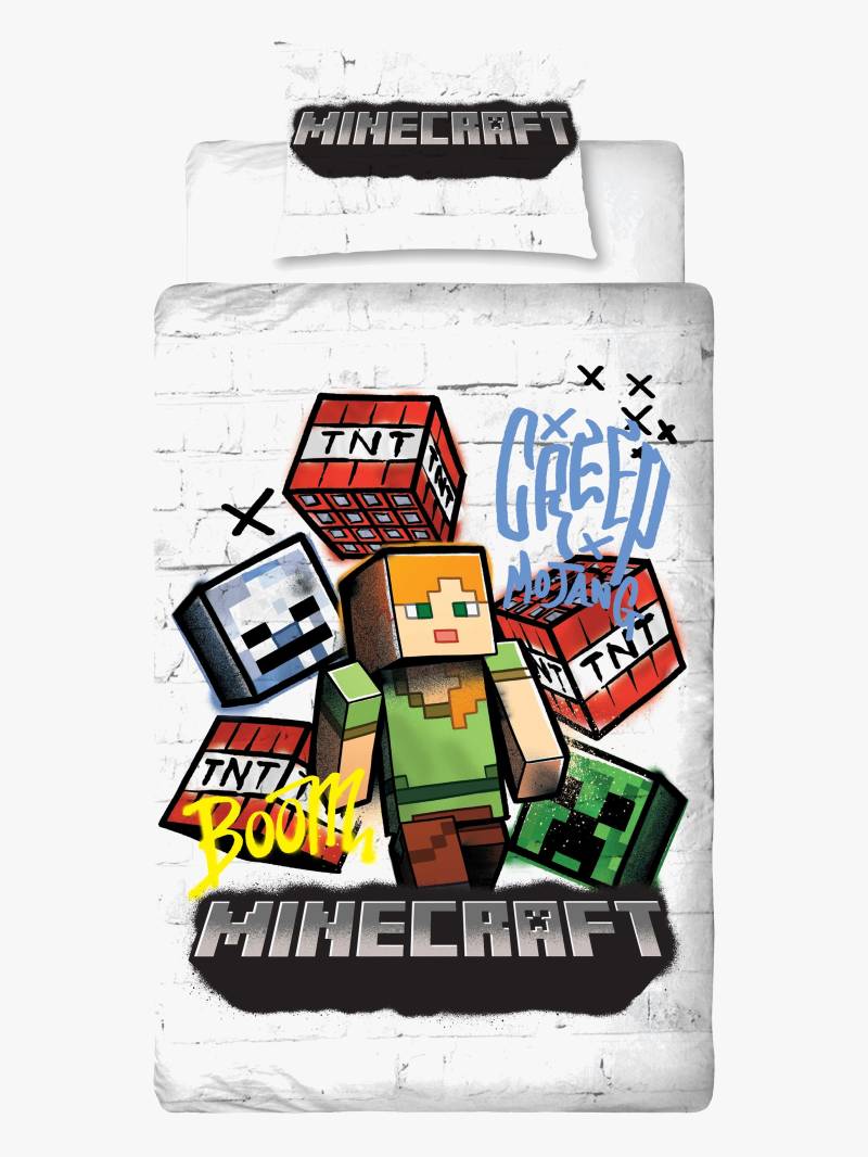 Minecraft Bettwäsche 140x200 von Minecraft