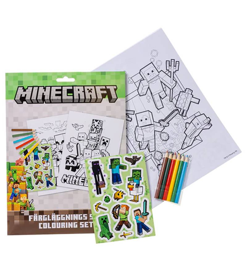 Minecraft Buntstifte-Set - 15 Teile - Minecraft - One Size - Buntstiftsets Minecraft Buntstifte-Set - 15 Teile - Minecraft - One Size - Buntstiftsets von Minecraft