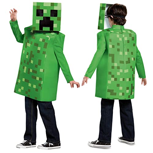Minecraft Disguise Offizielles Kostüm Kinder Jungen Classic Creeper Kostüm Karneval Kostüm Faschingskostüme Kinder L von Disguise
