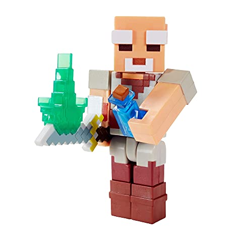 Minecraft Dungeons 3.25-in Collectible Pake Battle Figure and Accessories, Based on Video Game, Imaginative Story Play Gift for Boys and Girls Age 6 and Older von Minecraft