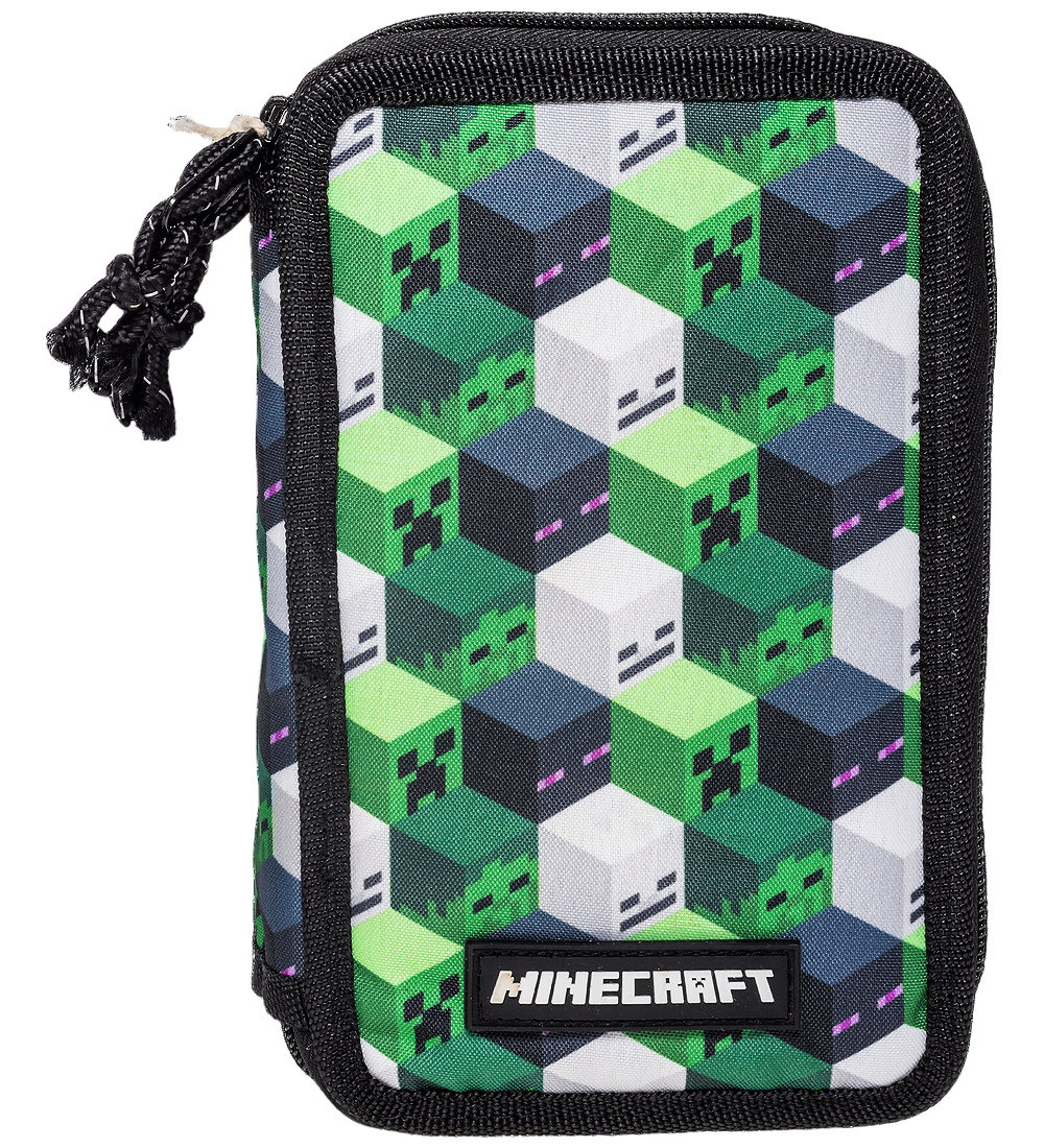 Minecraft Federmäppchen m. Inhalt - Grün/Schwarz - Minecraft - One Size - Federmäppchen Minecraft Federmäppchen m. Inhalt - Grün/Schwarz - Minecraft - One Size - Federmäppchen von Minecraft