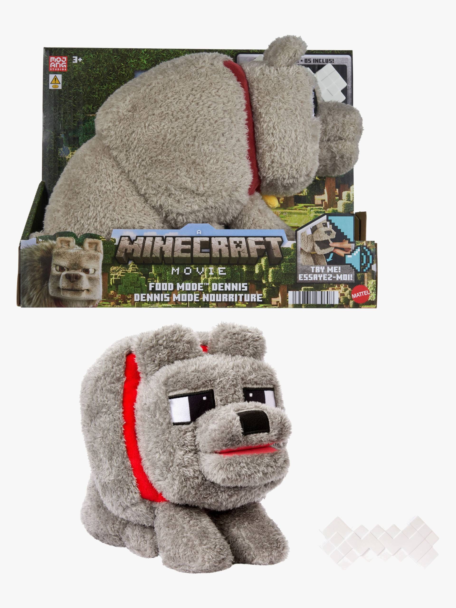 Minecraft Interaktives Kuscheltier Dennis Wolf Minecraft Interaktives Kuscheltier Dennis Wolf von Minecraft