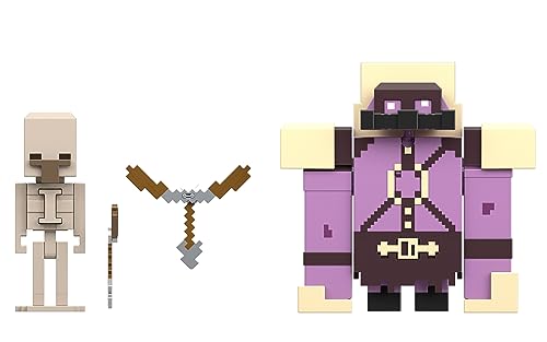 Minecraft Mattel Legends Pigmadillo vs Skeleton von Minecraft