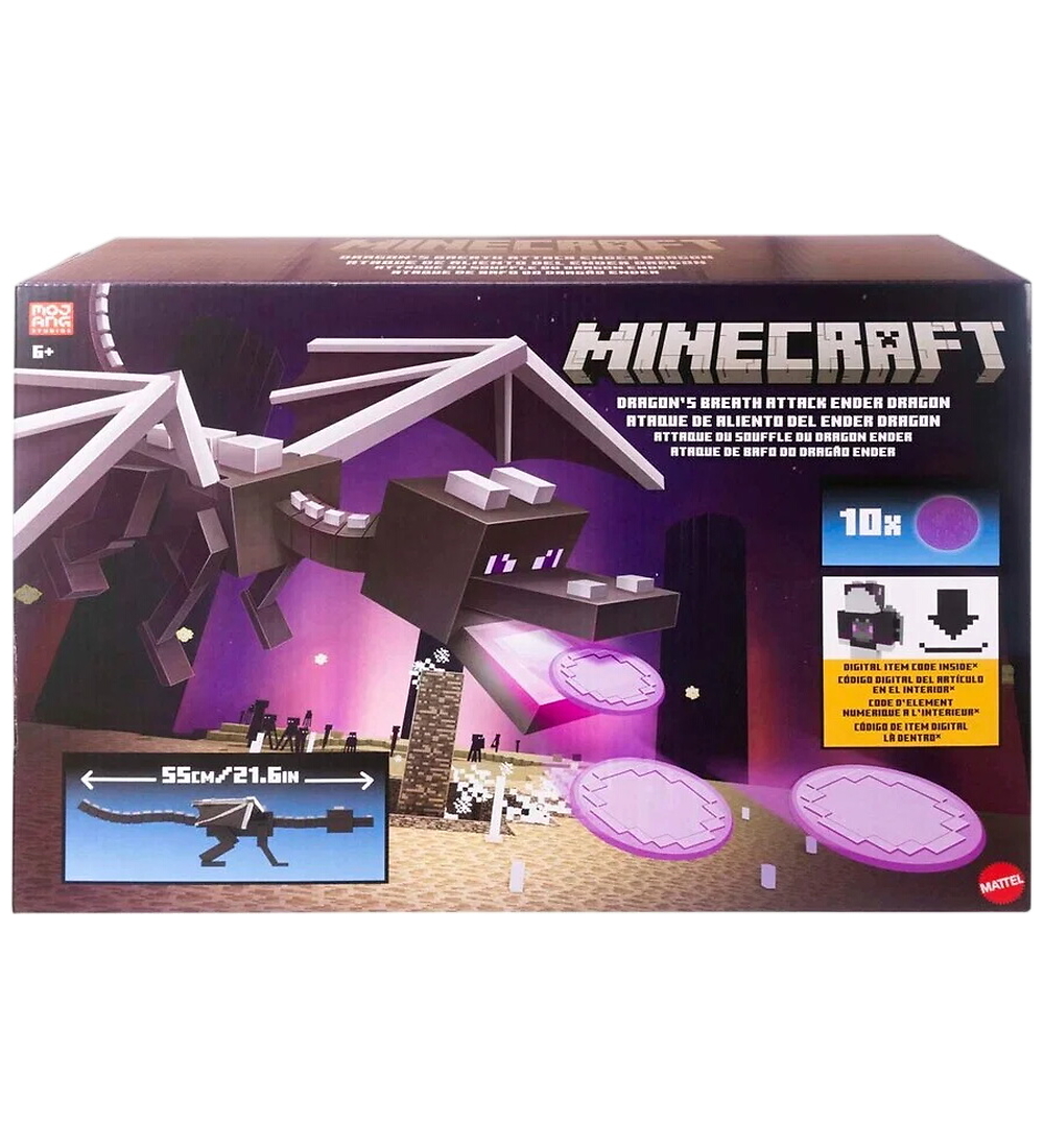 Minecraft Spielfigur – 55 cm – Drachenatem Attack Ender D - Minecraft - One Size - Spielzeugfiguren Minecraft Spielfigur – 55 cm – Drachenatem Attack Ender D - Minecraft - One Size - Spielzeugfiguren von Minecraft