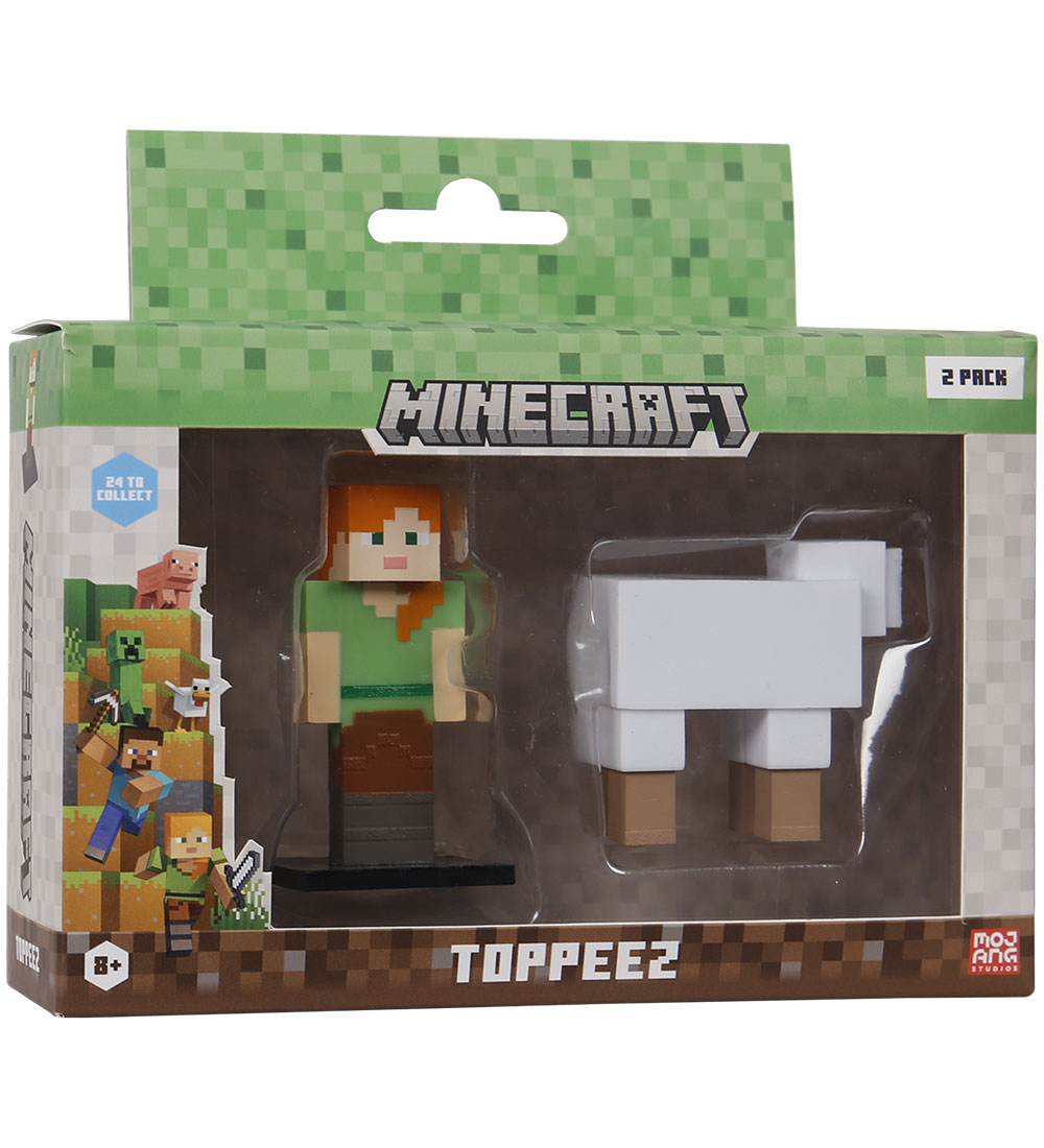 Minecraft Spielfiguren - 3D - 2er-Pack - Alex/Schaf - Minecraft - One Size - Spielzeugfiguren Minecraft Spielfiguren - 3D - 2er-Pack - Alex/Schaf - Minecraft - One Size - Spielzeugfiguren von Minecraft