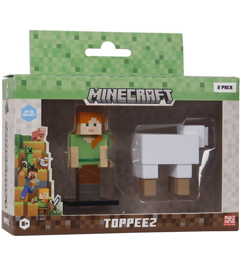 Minecraft Spielfiguren - 3D - 2er-Pack - Alex/Schaf - Minecraft - One Size - Spielzeugfiguren Minecraft Spielfiguren - 3D - 2er-Pack - Alex/Schaf - Minecraft - One Size - Spielzeugfiguren von Minecraft