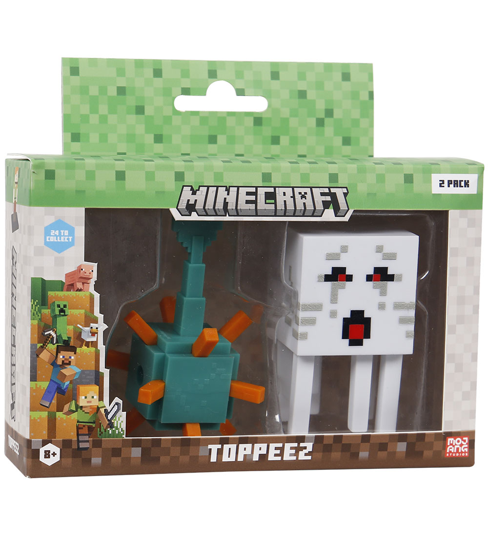 Minecraft Spielfiguren - 3D - 2er-Pack - Wächter/Ghast - Minecraft - One Size - Spielzeugfiguren Minecraft Spielfiguren - 3D - 2er-Pack - Wächter/Ghast - Minecraft - One Size - Spielzeugfiguren von Minecraft