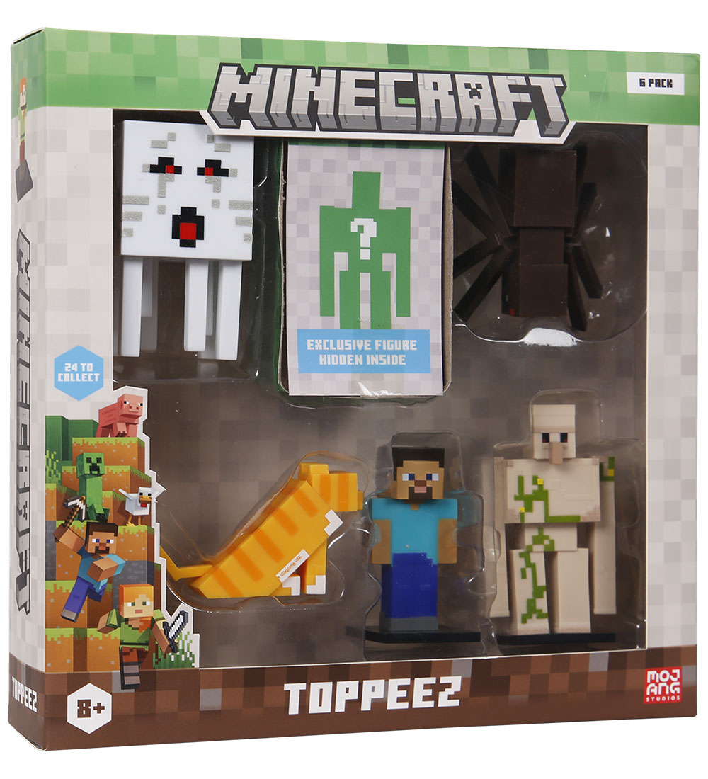 Minecraft Spielfiguren - 3D - 6er-Pack - Minecraft - One Size - Spielzeugfiguren Minecraft Spielfiguren - 3D - 6er-Pack - Minecraft - One Size - Spielzeugfiguren von Minecraft