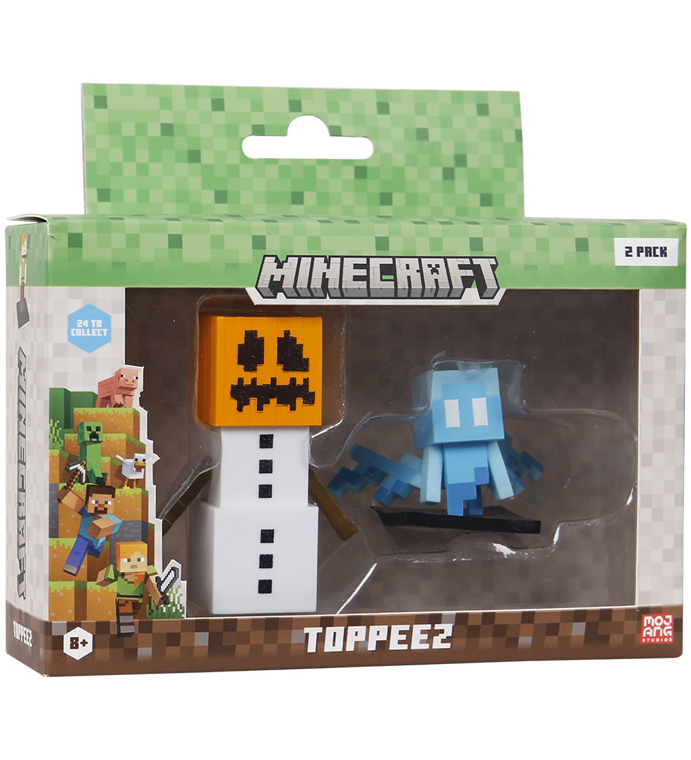 Minecraft Spielzeugfiguren - 3D - 2er-Pack - Snow Golem/Allay - Minecraft - One Size - Spielzeugfiguren Minecraft Spielzeugfiguren - 3D - 2er-Pack - Snow Golem/Allay - Minecraft - One Size - Spielzeugfiguren von Minecraft