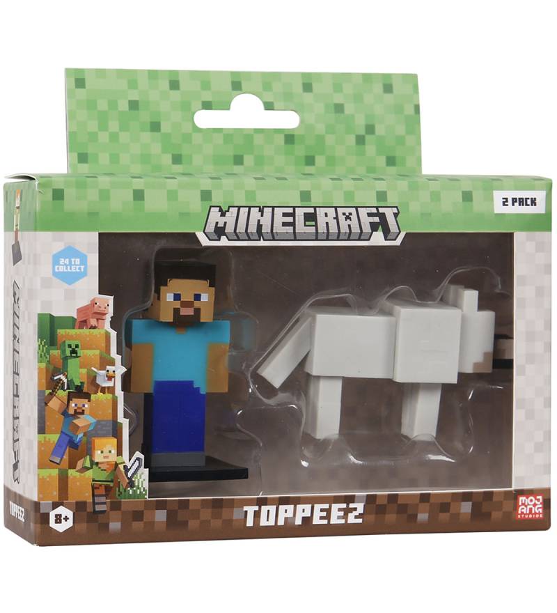 Minecraft Spielzeugfiguren – 3D – 2er-Pack – Steve/Dennis - Minecraft - One Size - Spielzeugfiguren Minecraft Spielzeugfiguren – 3D – 2er-Pack – Steve/Dennis - Minecraft - One Size - Spielzeugfiguren von Minecraft