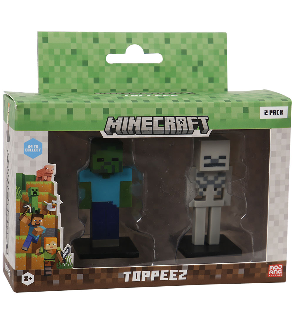 Minecraft Spielzeugfiguren - 3D - 2er-Pack - Zombie/Skeleton - Minecraft - One Size - Spielzeugfiguren Minecraft Spielzeugfiguren - 3D - 2er-Pack - Zombie/Skeleton - Minecraft - One Size - Spielzeugfiguren von Minecraft