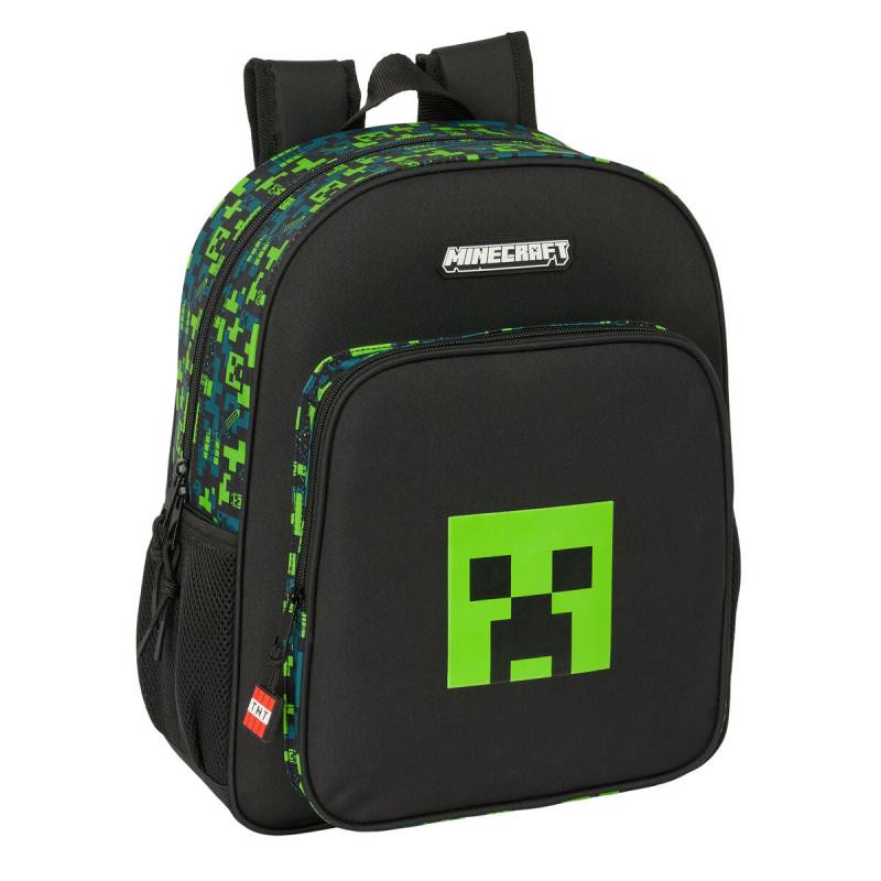 Schulranzen Minecraft Tnt Mehrfarbig 32 x 38 x 12 cm von Minecraft