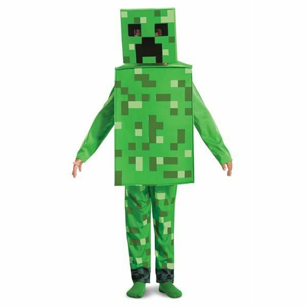Verkleidung für Kinder Minecraft Creeper 3 Stücke grün Verkleidung für Kinder Minecraft Creeper 3 Stücke grün von Minecraft