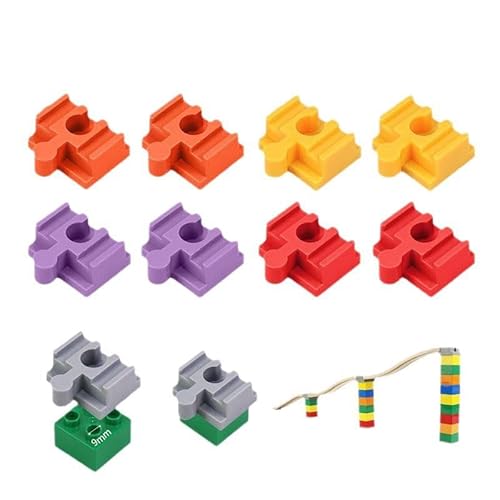 Mineup 28 Stück Holzeisenbahn Schienen Adapter, Adapter Gleisverbinder, Schienenverbinder, Track Connectors, Holzeisenbahn Zubehör Wiederverwendbar Für Spielzeugeisenbahnen Für Kinder Von 3-6 von Mineup
