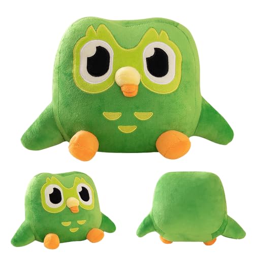 Mineup Cartoon Grüne Eule Plüschtier, Cartoon Eule Wurfkissen, Weiche Eule Stofftier Kuscheltier, Niedliche Tierplüschpuppe, Plüsch Eule Spielzeug für Heimdekoration Kinder Geburtstagsgeschenk Mineup Cartoon Grüne Eule Plüschtier, Cartoon Eule Wurfkissen, Weiche Eule Stofftier Kuscheltier, Niedliche Tierplüschpuppe, Plüsch Eule Spielzeug für Heimdekoration Kinder Geburtstagsgeschenk von Mineup