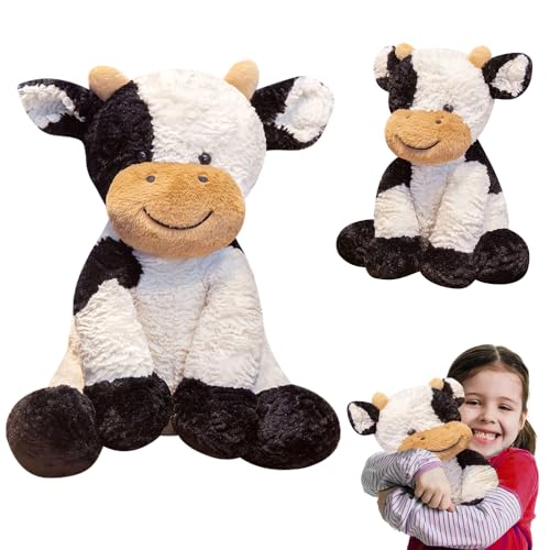 Mineup Kuscheltier Kuh, 25cm Kuh Plüschtier, Kuh-Plüschtier Plüschkissen,Plüschkuh Spielzeug,Niedliches Plüschkuh-Spielzeug,Schwarz Weiß Plüschtier,Geburtstag Weihnachten Geschenke für Jungen Mädchen Mineup Kuscheltier Kuh, 25cm Kuh Plüschtier, Kuh-Plüschtier Plüschkissen,Plüschkuh Spielzeug,Niedliches Plüschkuh-Spielzeug,Schwarz Weiß Plüschtier,Geburtstag Weihnachten Geschenke für Jungen Mädchen von Mineup
