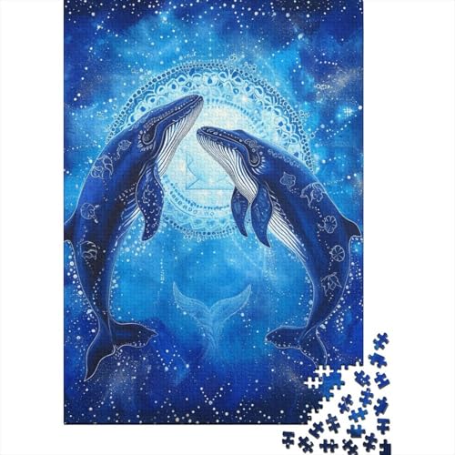 Mandala Two Wals Puzzles 1000 Teile Schwer Puzzle Spielzeug Pädagogisches Spiel Impossible Herausforderung Spielzeug Für Erwachsene Und Kinder in Bewährter 1000pcs (75x50cm) von MingSheng