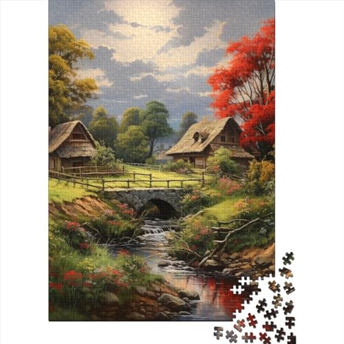 Paradies Puzzles 1000 Teile Schwer Puzzle Spielzeug Lernspiel Impossible Herausforderung Spielzeug Für Erwachsene Und Kinder Ab 14 Jahren 1000pcs (75x50cm) von MingSheng