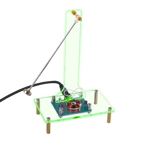 Mingchengheng Elektromagnetische Wellen-Wissenschaftsset, Oszillatorschaukel,DIY Sway Swing mit RGB-LED-Licht | Elektronisches Lern- und Oszillator-Lötprojekt, elektronischer Oszillator-Lötsatz von Mingchengheng