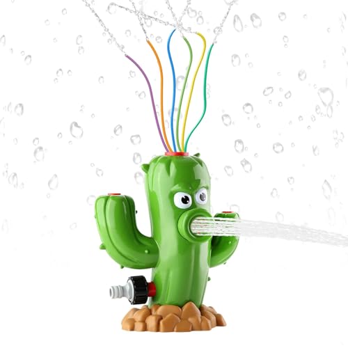 Outdoor Wassersprinkler Spielzeug, Wassersprühsprinkler Spielzeug, Rasensprenger,Einstellbare Wasserspielzeug Garten, Sommer Sprinkler Spielzeug,Spritziges Spaßspielzeug von Mingchengheng