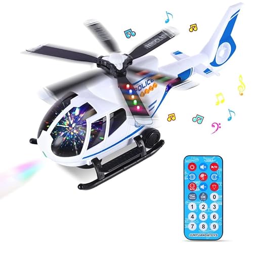 Mingfuxin Ferngesteuerter Hubschrauber, 2-Kanal RC Flugzeug Spielzeug Ready to Fly, RC Flugzeug für Kinder Jungen Mädchen Anfänger (weiß) von Mingfuxin