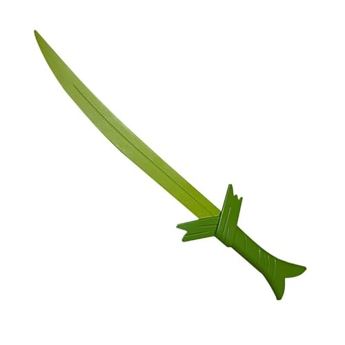 Fantasy PU-Schaum-Schwert für Cosplay, Abenteuer-Stil, Finn-Schaum-Schwert – Dämonenblutschwert, rotes Grasschwert, grünes Scharlachrot, Cosplay-Requisite, Sammlerstück, Geschenk für Halloween und von Mingshao