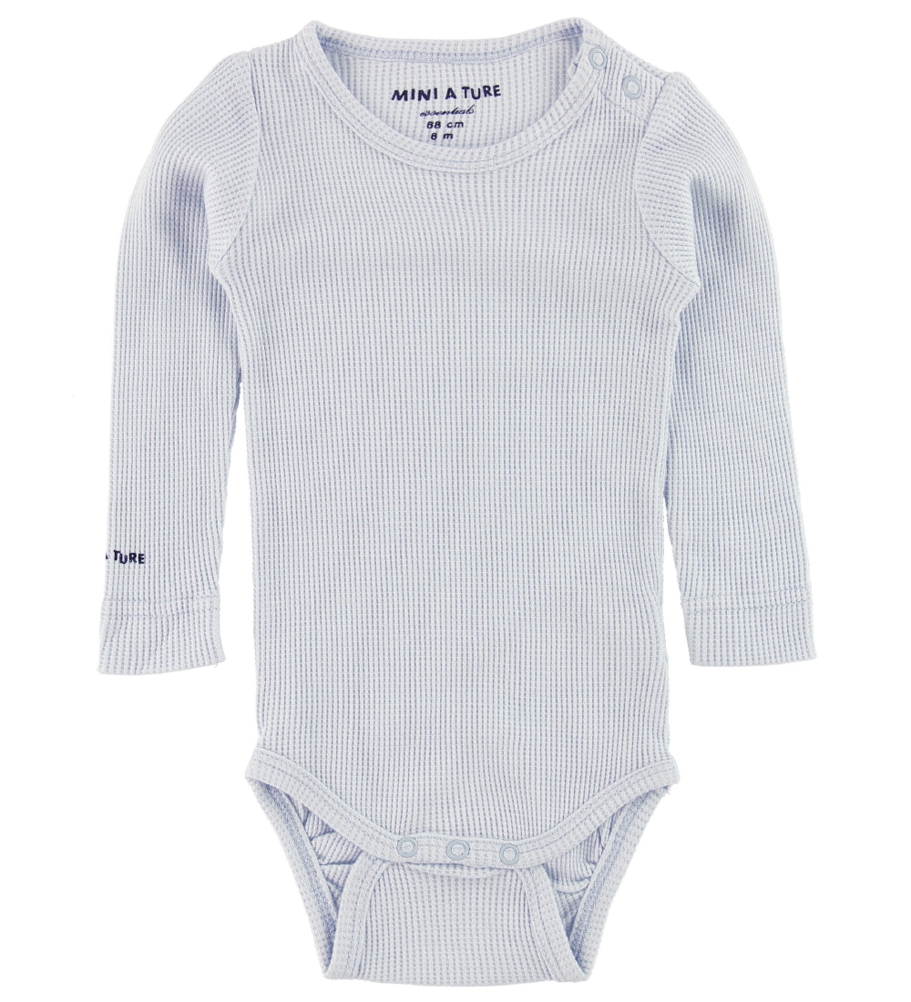 Mini A Ture Body l/ä - Ellis - Hellblau - Mini A Ture - 50 - Body L/Ä Mini A Ture Body l/ä - Ellis - Hellblau - Mini A Ture - 50 - Body L/Ä von Mini A Ture