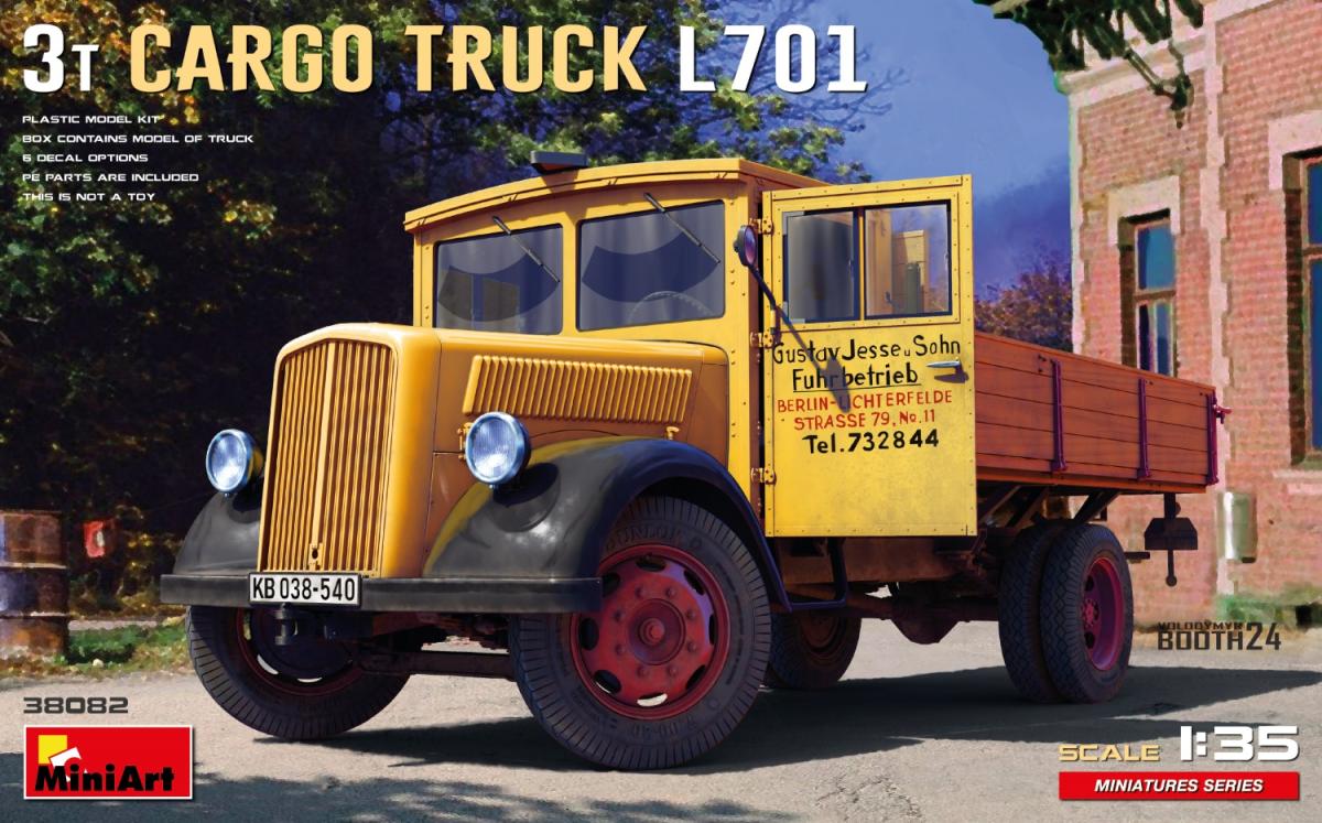 3to Transport-LKW L701 von Mini Art