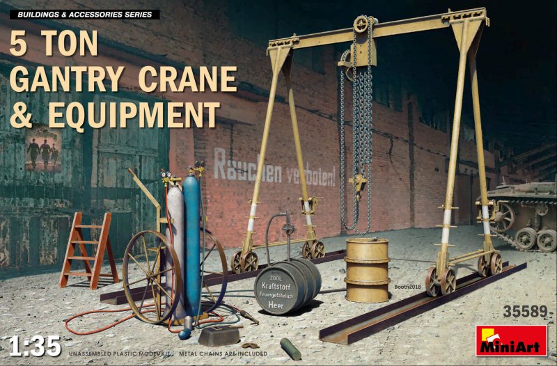5 Ton Gantry Crane & Equipment 5 Ton Gantry Crane & Equipment von Mini Art