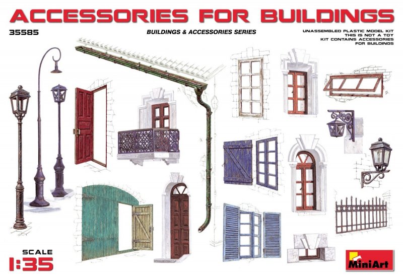 Accessories for Buildings von Miniart