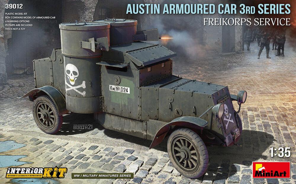 Austin Armoured Car 3rd Series: Freikorps Service. Interior Kit Austin Armoured Car 3rd Series: Freikorps Service. Interior Kit von Mini Art