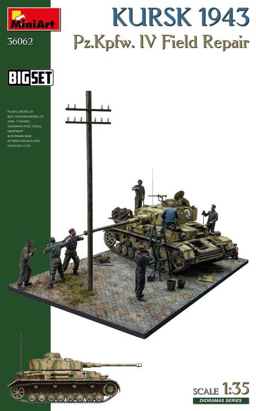 Big-Set - Kursk 1943 Pz.Kpfw.IV Field von Mini Art