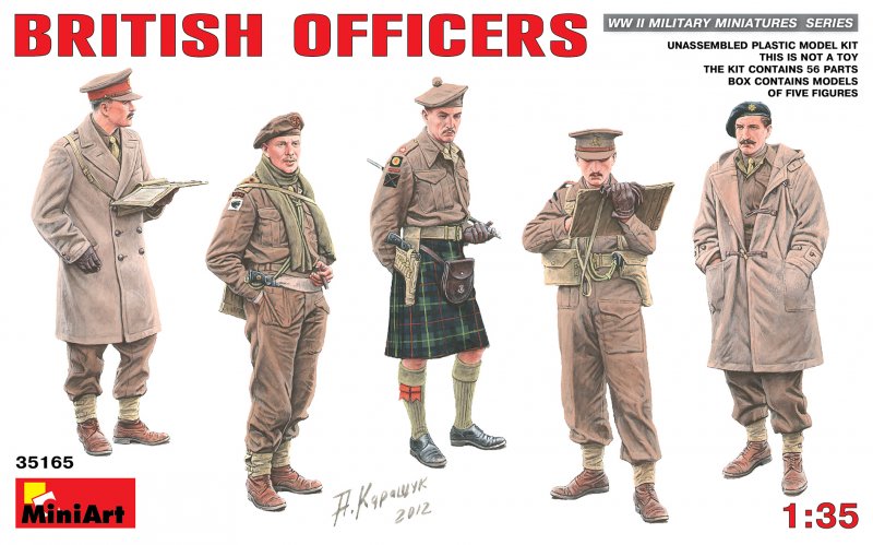 Britisch Officers Britisch Officers von Mini Art